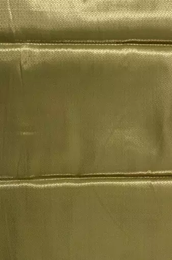 pista green floral zari booti semi silk blend banarasi saree