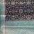 black & turquoise contrast colour floral zari jaal chiniya silk blend banarasi saree