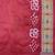 orange bandhani work bandhej banarasi saree