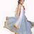 Ivory embroidered & sequinned cotton lehenga choli & dhoti kurta brother sister matching combo