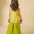 Yellow embroidered blended cotton palazzo set & kurta pyjama brother sister matching combo
