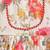 Cream printed cotton kurta salwar set & kurta jacket brother sister matching combo