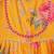 Yellow floral printed cotton kurta salwar set & kurta pyjama brother sister matching combo