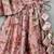 Blush pink embroidered chanderi lehenga choli & kurta jacket brother sister matching combo