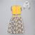 Multicolor & yellow printed cotton lehenga choli & kurta pyjama brother sister matching combo