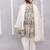 Grey printed cotton silk kurta set & kurta pant brother sister matching combo