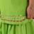 Green woven cotton kurta set & kurta pant brother sister matching combo