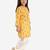 Mustard & multicolor printed linen kurta patiala set & kurta pyjama brother sister matching combo