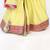 Yellow & silver embroidered chanderi sharara set & kurta pyjama brother sister matching combo