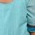 Blue woven cotton sharara set & kurta pant brother sister matching combo