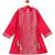 Red & maroon embroidered brocade kurta salwar set & kurta jacket brother sister matching combo