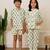 Off white, cream & white printed cotton co-ord set brother sister matching combo