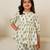 Off white, cream & white printed cotton co-ord set brother sister matching combo