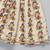 White & yellow printed cotton silk dhoti kurta brother sister matching combo