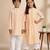 Yellow & white printed cotton kurta set & kurta pant brother sister matching combo