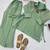 light green color hand work silk blend western wear