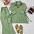 light green color hand work silk blend western wear