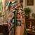 peach color digital printed chanderi ready to wear saree with blouse