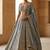 Grey Sequins Lehenga Choli With Dupatta