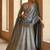 Grey Sequins Lehenga Choli With Dupatta