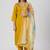Teal roman silk kurti pent dupatta set