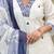 Off white khadi cotton kurti pent dupatta set