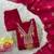 Pink roman silk kurti pent dupatta set