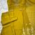 Yellow roman silk kurti pent dupatta set