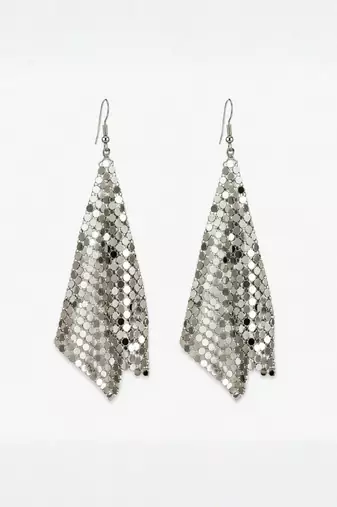Fashion silver plated anti tarnish statement drop earrings for women & girls