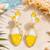 Fashion gold plated anti tarnish floral bud drop earrings for women & girls