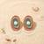 Fashion gold plated anti tarnish multicolor pearl drop earrings for women