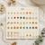 Fashion 25 pairs anti tarnish gold plated stud earrings combo for women