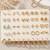 Fashion 25 pairs anti tarnish gold plated stud earrings combo for women