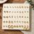 Fashion 25 pairs anti tarnish gold plated stud earrings combo for women
