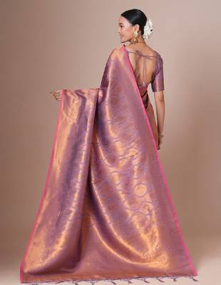 Woven designed kanjeevaram saree 2