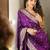 Woven design zari art silk heavy work kanjeevaram saree