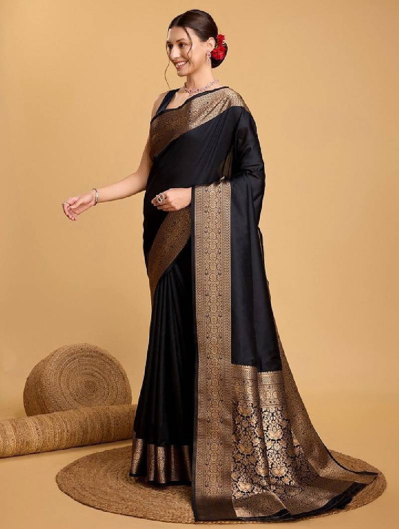 Solid woven design zari art silk kanjeevaram saree