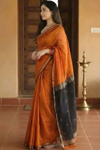 Woven design zari kanjeevaram saree