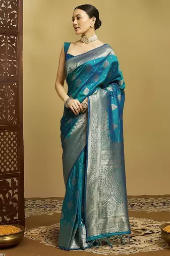 Woven design kanjeevaram