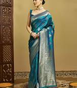Woven design kanjeevaram