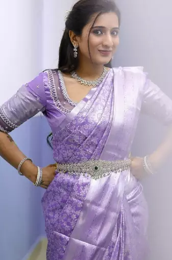 Woven design zari art silk kanjeevaram saree