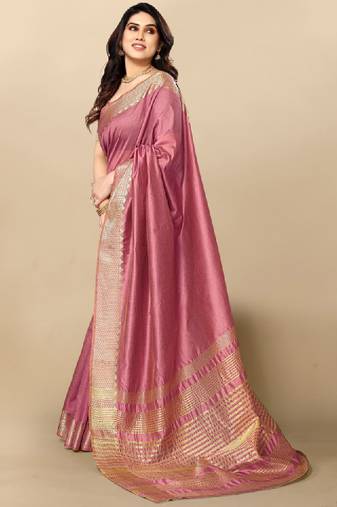 Woven design zari kanjeevaram saree