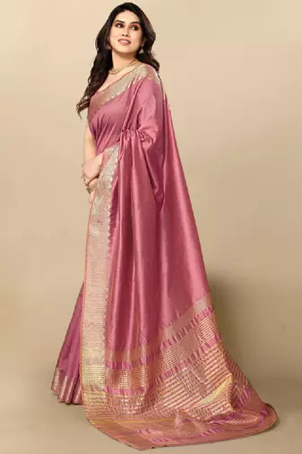 Woven design zari kanjeevaram saree