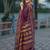 Woven design zari silk blend kanjeevaram saree