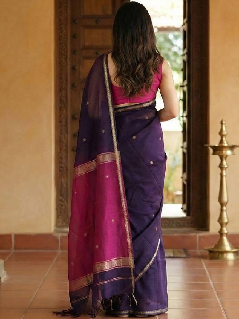 Woven design zari kanjeevaram saree