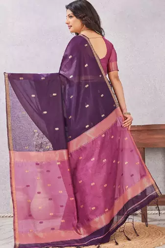 Silk blend kanjeevaram saree