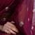 Purple cotton blend kanjeevaram saree