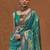 Woven design zari silk blend kanjeevaram saree with matching blouse