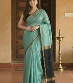 Woven design zari kanjeevaram saree