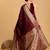 House of pataudi art silk woven design zari kanjivaram saree with unstitched blouse piece